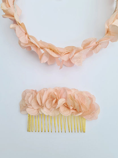Monochrome Pink - MAXI hair comb